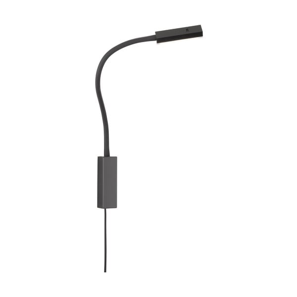 Črno kovinsko LED zatemnitveno točkovno svetilo Raik – Fischer & Honsel