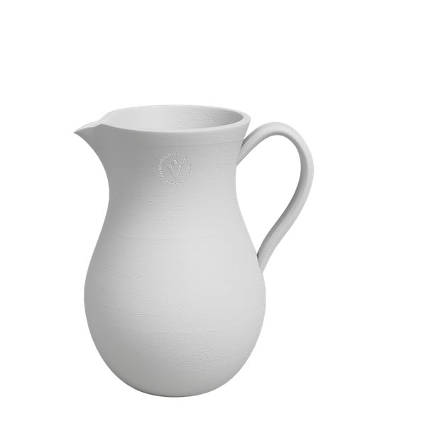 Bela keramična ročno izdelana vaza (višina 30 cm) Harmonia – Artevasi