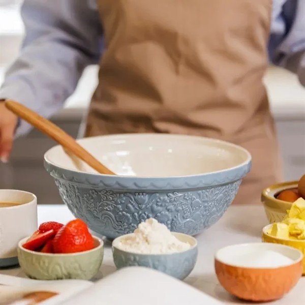 Modra keramična skleda ø 26 cm Home to Roost – Mason Cash-image-1