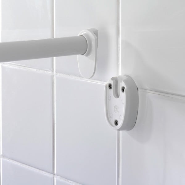 Univerzalen nosilec za zaveso za prho Wenko Shower Curtain Rod-image-2