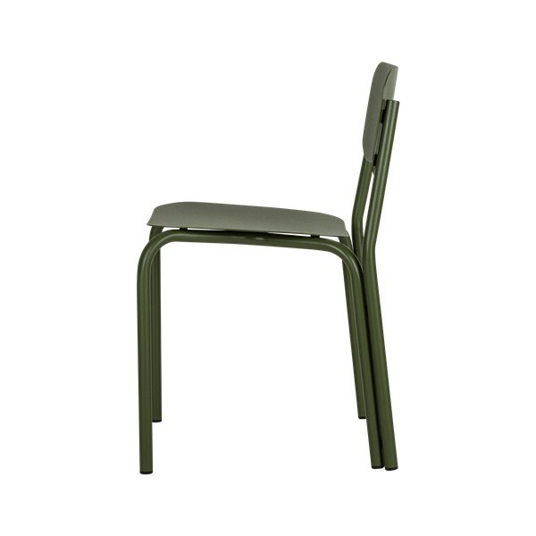 Zelen kovinski vrtni stol Kei – noo.ma-image-2