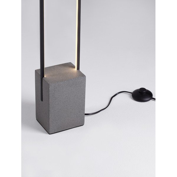 Črna LED stoječa svetilka (višina 161 cm) Lithos – Nova Luce-image-4