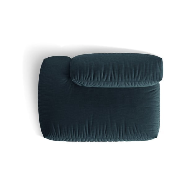 Temno moder modul za sedežno garnituro (levi kot) Martina – Micadoni Home-image-3