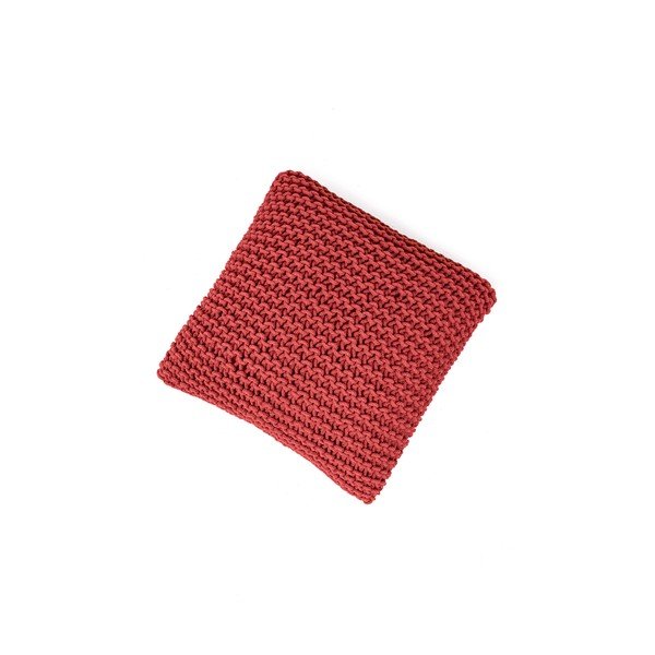 Rdeč pleten tabure Knit – Bonami Essentials-image-3