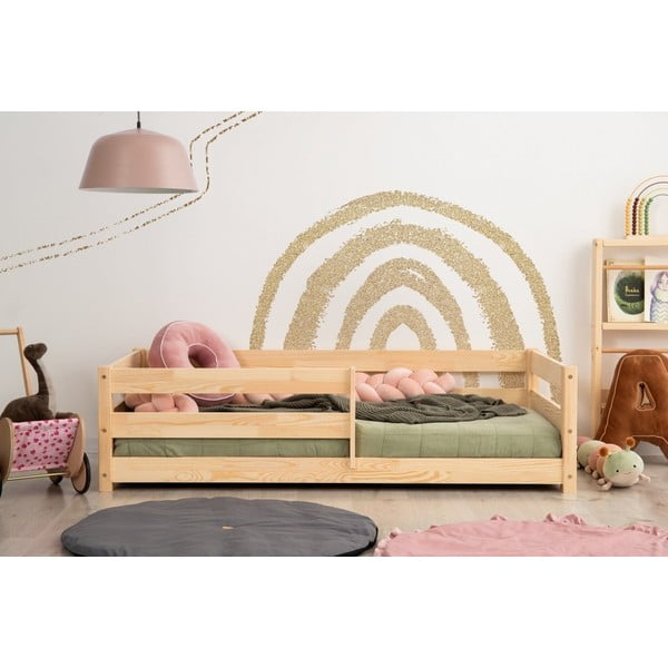 Otroška postelja iz masivnega bora 80x140 cm Mila CPD – Adeko