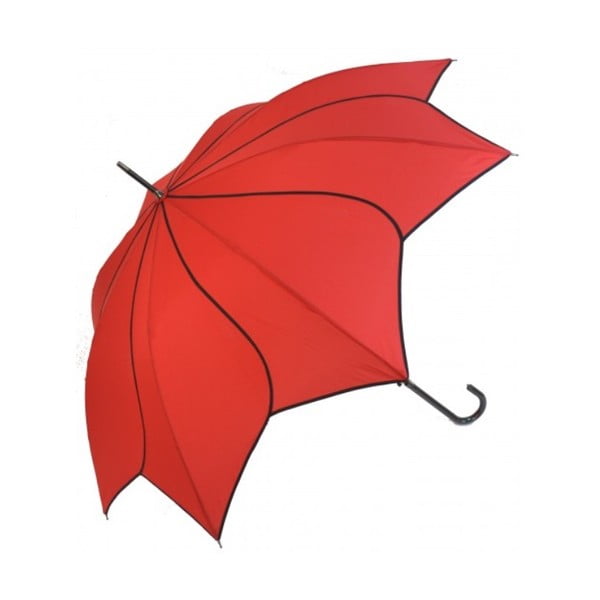 Dežnik z rdečo vetrnico, ⌀ 105 cm