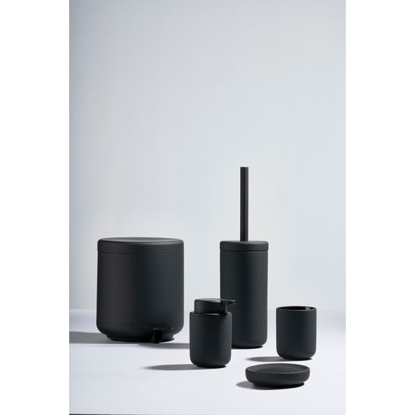 Črn porcelanast podstavek za milo Zone Ume-image-1