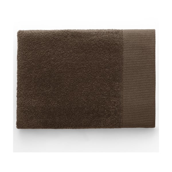 Rjava frotirna bombažna brisača 70x140 cm Amari – Restilo-image-3