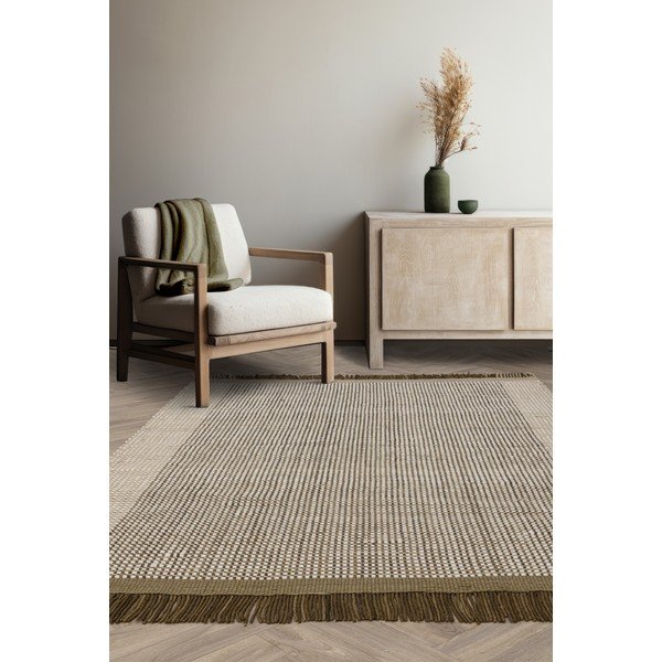 Svetlo rjava ročno tkana volnena preproga 200x290 cm Avalon – Asiatic Carpets-image-2