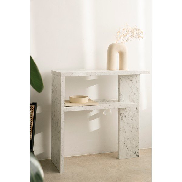 Bela stranska mizica 30x80 cm Dante – Really Nice Things-image-3