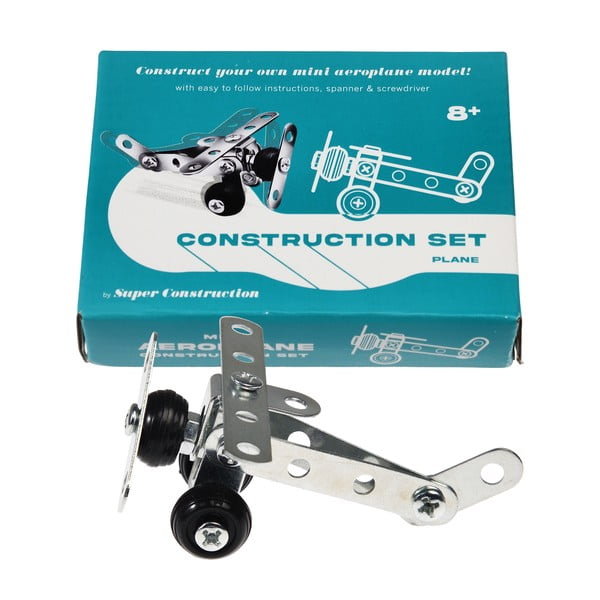 Kovinska otroška igrača za sestavljanje Aeroplane – Rex London