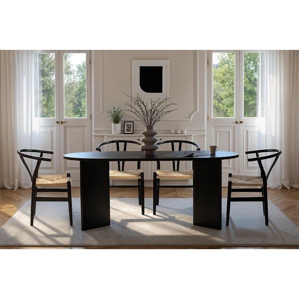 Jedilna miza v mat dekorju 89,5x180 cm Sablin – Kalune Design-image-1