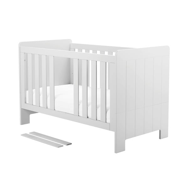 Bela otroška posteljica Pinio Calmo, 140 x 70 cm-image-3