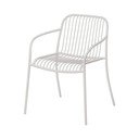 Svetlo siv kovinski vrtni stol Yua Wire – Blomus