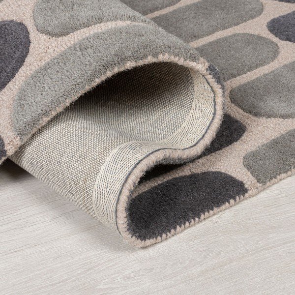 Siva volnena preproga Flair Rugs Fossil, 160 x 230 cm-image-1