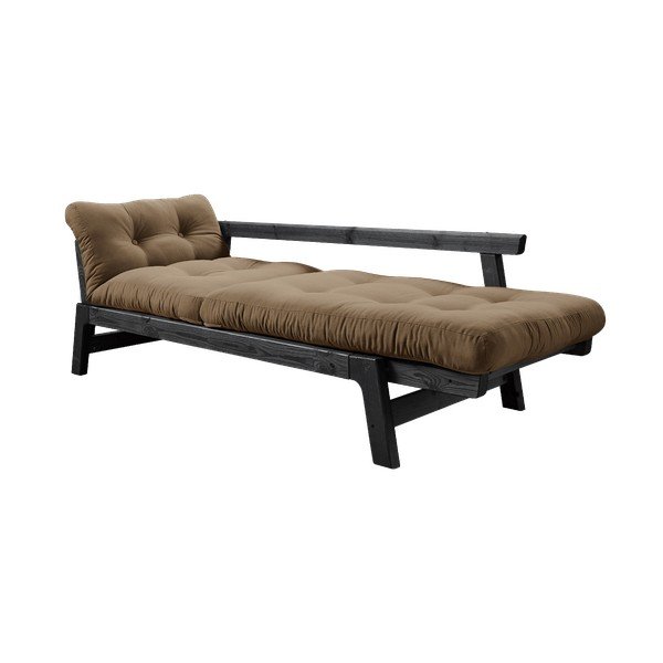 Raztegljiv kavč Karup Design Step Black/Mocca-image-3