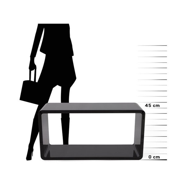 Črna mizica za kavo Kokoon Design Recto-image-2