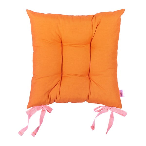 Oranžna sedežna blazina Mike & Co. NEW YORK Oranžna barva, 41 x 41 cm