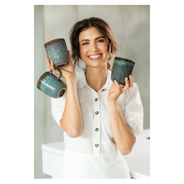 Turkizno rjava lončena skodelica Villeroy & Boch Like Lave, 400 ml-image-3