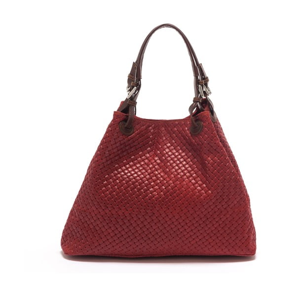 Rdeča usnjena torbica Isabella Rhea št. 8019