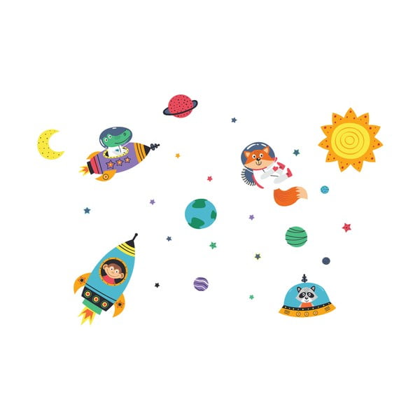 Otroške stenske nalepke Ambiance Space-image-2