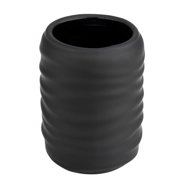 Črn keramičen lonček za zobne ščetke Illana – Wenko-image-2