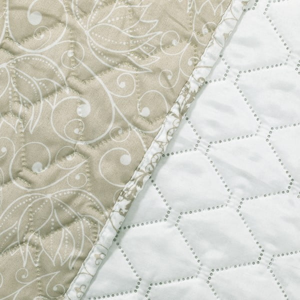 Bež obojestransko pregrinjalo iz mikrovlaken DecoKing Alhambra, 240 x 260 cm-image-4