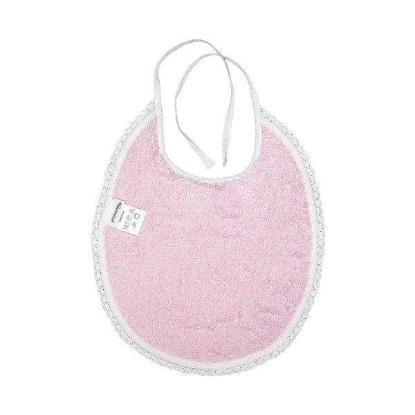 Roza muslinski slinček Kindsgut Paris-image-3