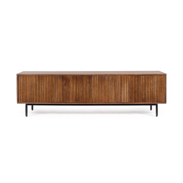 TV omarica iz masivnega manga v naravni barvi 170x50x40 cm Tadita – Bizzotto