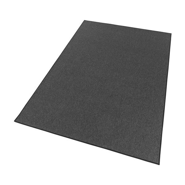 Komplet 3 antracitno sivih preprog BT Carpet Casual-image-1