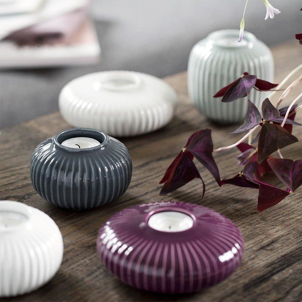 Mint zelena keramična vaza Kähler Design Hammershoi, višina 12,5 cm-image-4