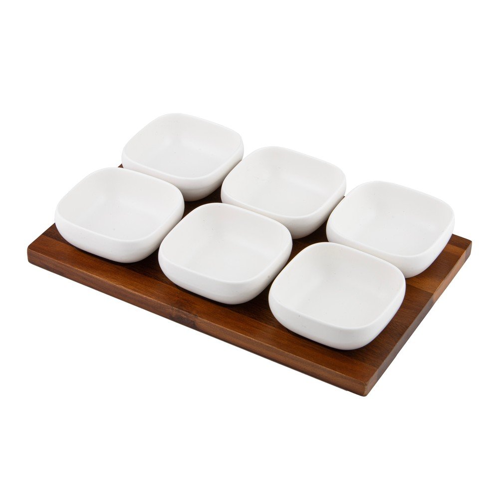 Bele porcelanaste skledice v kompletu 6 ks za serviranje Essentials