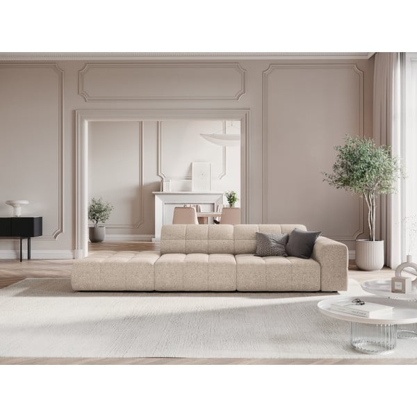 Bež ležalnik (desni kot) Chicago – Cosmopolitan Design-image-1