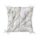Sedežna blazina Minimalist Cushion Covers Marble Grey Gold, 40 x 40 cm