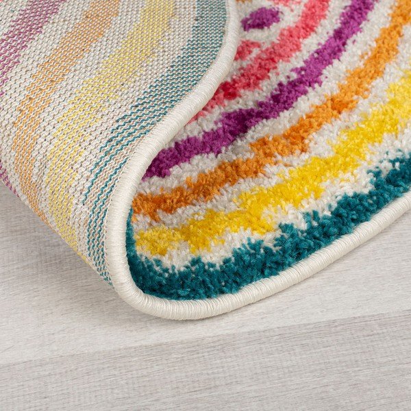 Okrogla preproga 100x100 cm Rainbow Spot – Flair Rugs-image-2