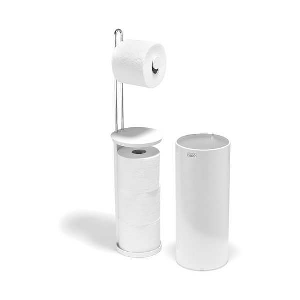 Belo plastično stojalo za WC papir EasyStore – Joseph Joseph-image-3