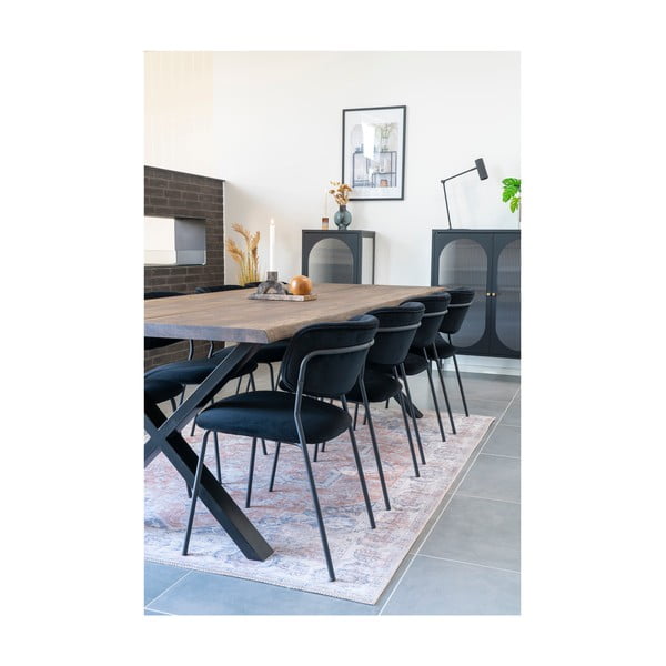 Jedilna miza s hrastovo mizno ploščo 95x240 cm Toulon – House Nordic-image-2