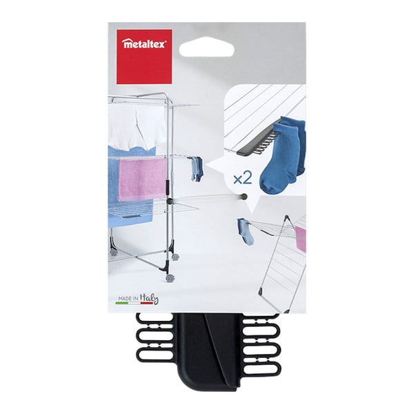 Komplet 2 obešalnikov za nogavice Metaltex-image-1