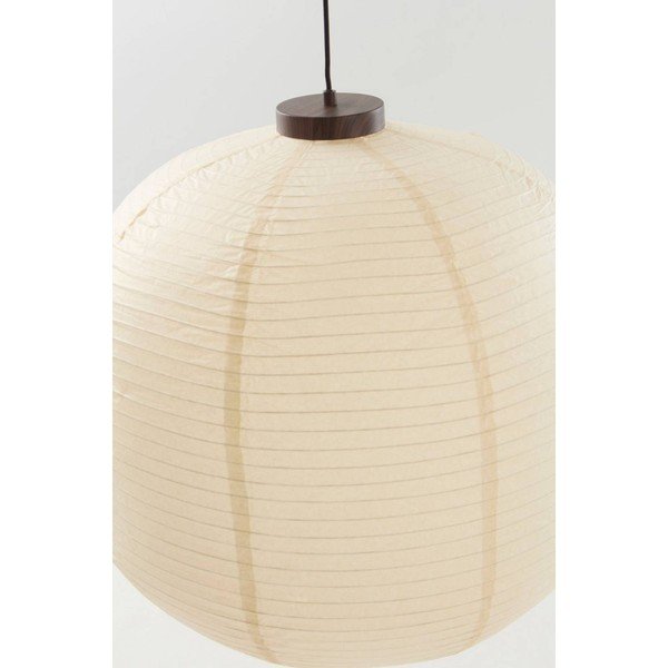 Bež papirnata viseča svetilka ø 65 cm Selma – Jotex-image-3