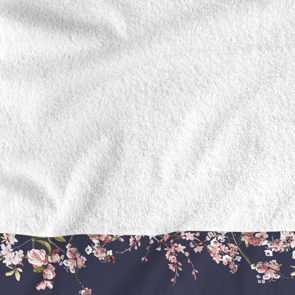 Komplet 2 bombažnih brisač Happy Friday Basic Chinoiserie Blue-image-1