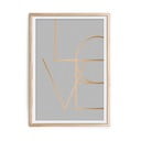 Slika v okvirju Velvet Atelier Love, 60 x 40 cm