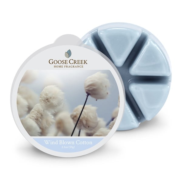 Dišeči vosek za aromaterapijo Goose Creek Windblown Cotton, čas gorenja 65 ur