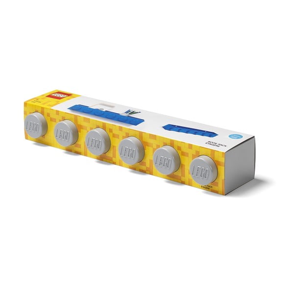 Otroška siva stenska polica LEGO® Sleek-image-4