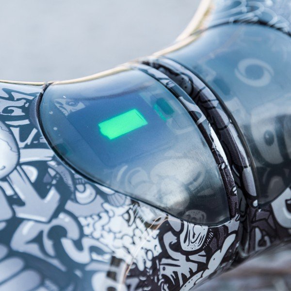 InnovaGoods črni električni skuter hoverboard-image-1