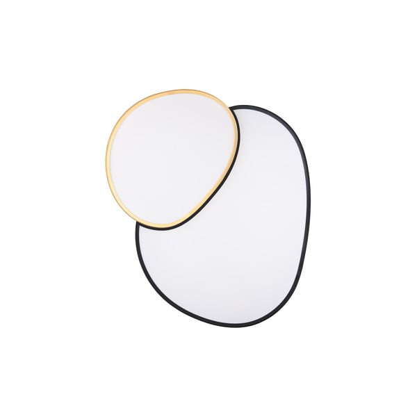 Črna/zlata LED stropna svetilka 63.5x77 cm Rise – Trio-image-4