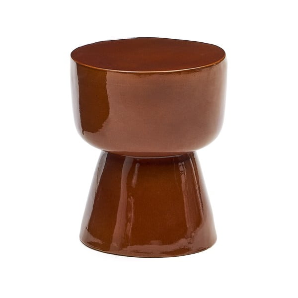 Keramična okrogla vrtna mizica ø 36 cm Mesquida – Kave Home
