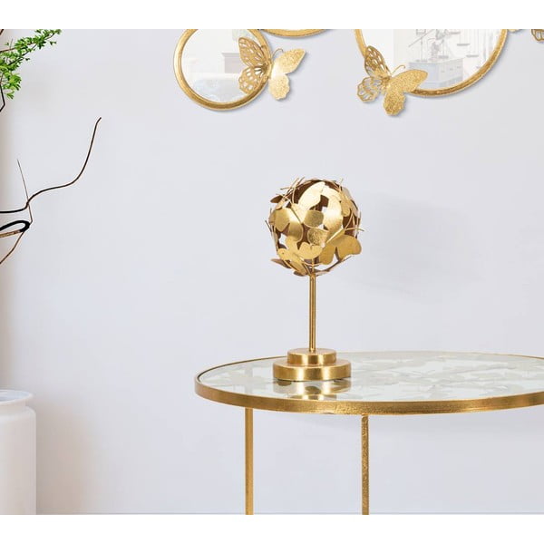 Kovinski kipec v zlati barvi Mauro Ferretti Butterfly-image-1