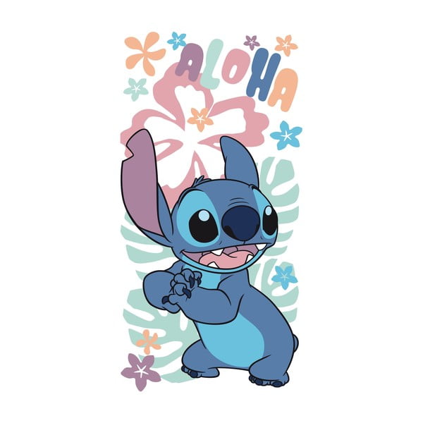 Bombažna otroška brisača 70x140 cm Lilo and Stitch "Hawaiian Harmony" – Jerry Fabrics