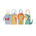 Darilne vrečke v kompletu 8 ks 11x6 cm Animal Parade – Meri Meri