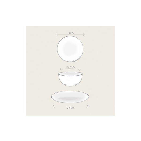 Garnitura porcelana Atlantic, 12 kosov-image-3